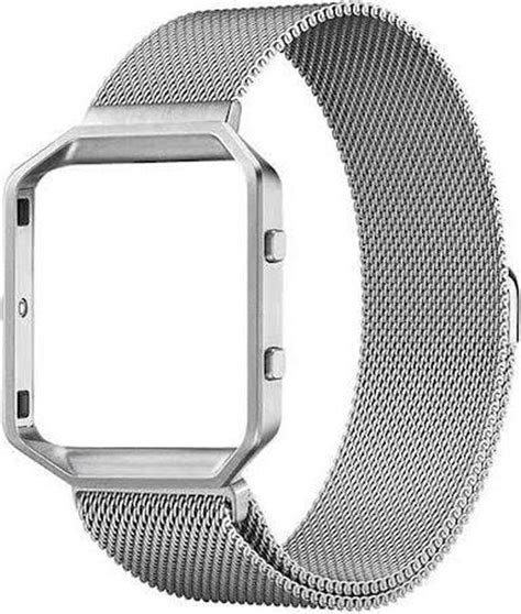 Milanees Horloge Band Geschikt Voor Fitbit Blaze Metalen Milanese