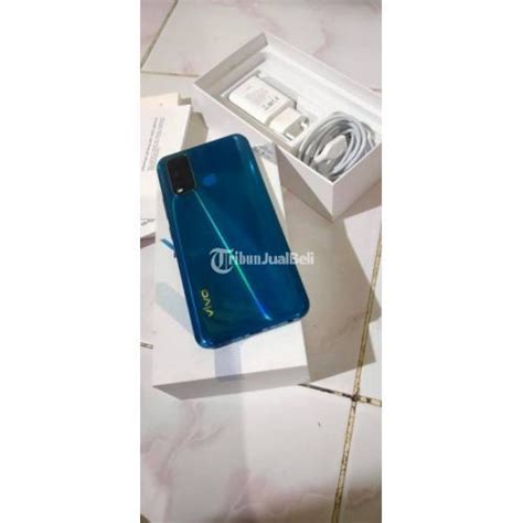 Hp Vivo Y30i Blue Ram 4gb64gb Baterai 5000mah Bekas Fullset Normal Di