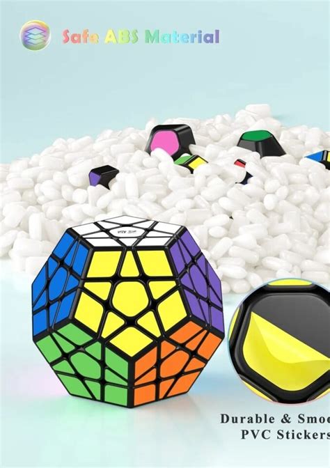 Cube Puzzle Qiyi Megaminx Qiheng Speed Sided Twist D Brain Teaser