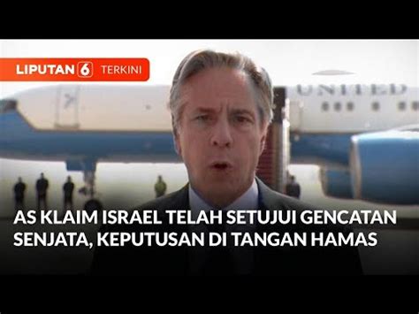 As Klaim Israel Telah Setujui Proposal Gencatan Senjata Di Gaza