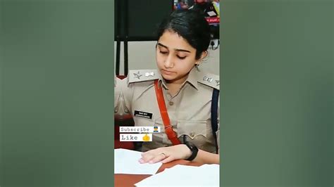 Ips Officer Girl Police Officer 🚨 👮 Status Motivation Video Current