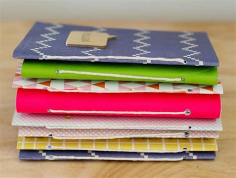 30 Customizable DIY Notebook Covers Cool Crafts