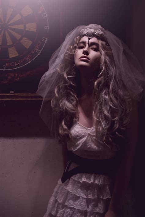 Dramatic Jilted Bride Wedding Editorial Bespoke Bride Wedding Blog