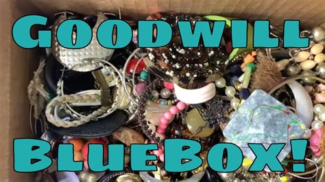 Goodwill Bluebox Lb Repurpose Jewelry Unboxing A Bracelet Worth A