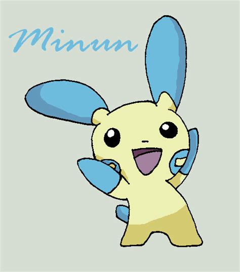 Minun By Roky320 On Deviantart