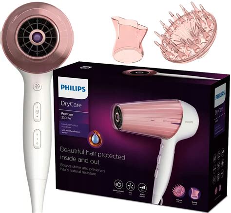 Philips MoistureProtect HP8281 00 DryCare Prestige Suszarka Jonizacja