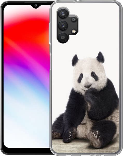 Samsung Galaxy A32 5G Hoesje Baby Panda Panda Jong Pandabeertje