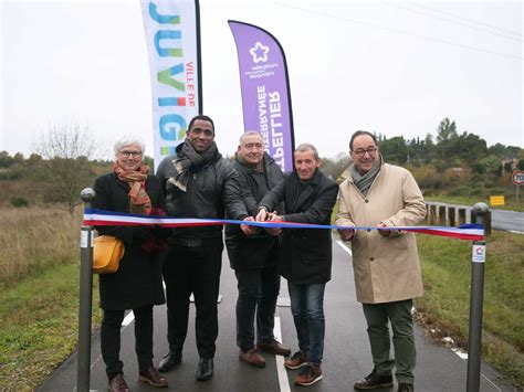 LA NOUVELLE PISTE CYCLABLE JUVIGNAC SAINT GEORGES INAUGURÉE Juvignac