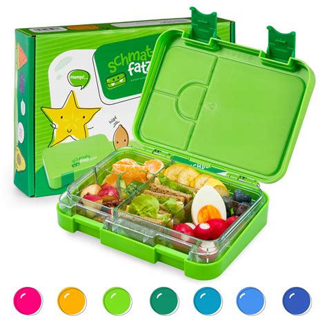 Śniadanówka lunchbox 6 przegródek bez BPA 12647326030 Allegro pl