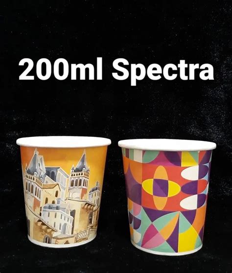 210ml 200ml Spectra Paper Glass At 0 69 Piece In Surat ID 26043396512