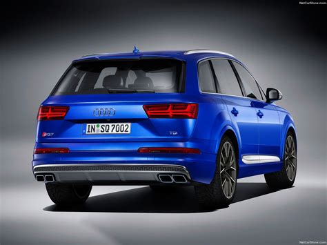 Audi Sq7 Tdi Cars Suv Blue 2016 Wallpapers HD Desktop And