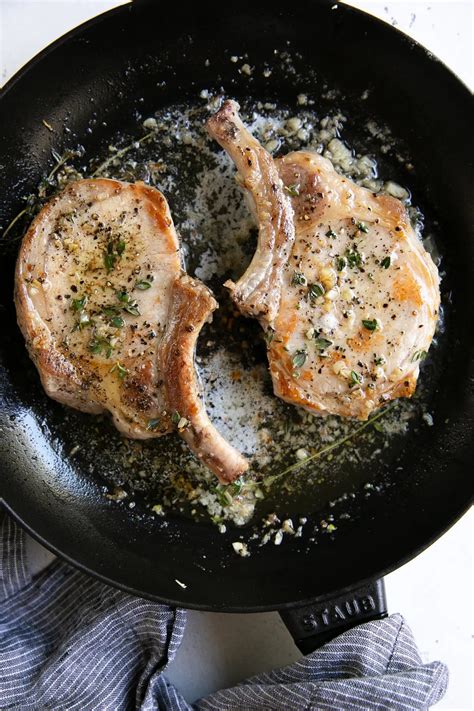 Boneless Center Cut Pork Loin Chops Recipe The Best Juicy Skillet