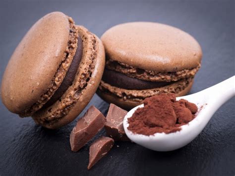 French Chocolate Macarons Recipe | CDKitchen.com