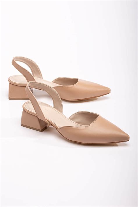 Ccway Kadın Topuklu Sandalet Nude Cilt Fiyatı Yorumları Trendyol