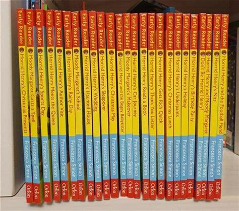 알라딘 중고 Horrid Henry Early Reader 25 Books Collection Box Set Paperback 25권