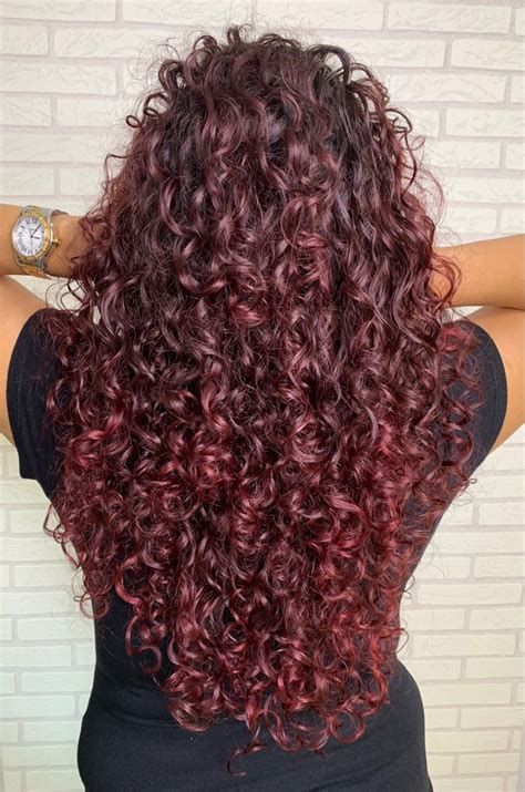 Pin By Isha Mahabal On Hair Inspiration Colored Curly Hair Dyed