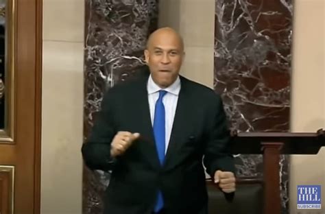 Video Animated Cory Booker Trolling Gop Senator Over Defund The Police Vote Goes Viral Eurweb