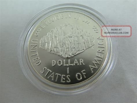 U S Constitution Uncirculated Silver Dollar