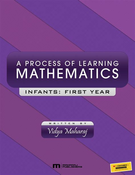 A Process Of Learning Mathematics First Year By Vidya Maharaj The