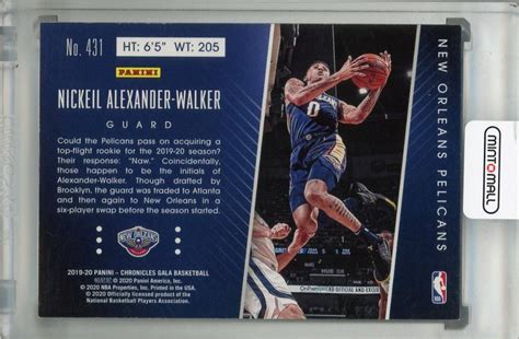 ミントモール MINT 浦和店 2019 20 Panini Chronicles New Orleans Pelicans