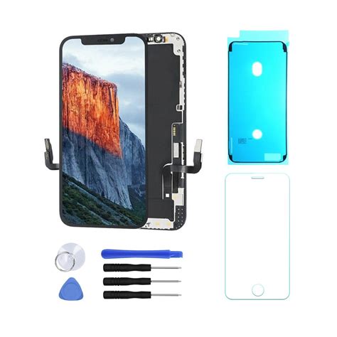 Ecran Lcd Vitre Tactile Sur Chassis Pour Iphone Incell Noir Sans