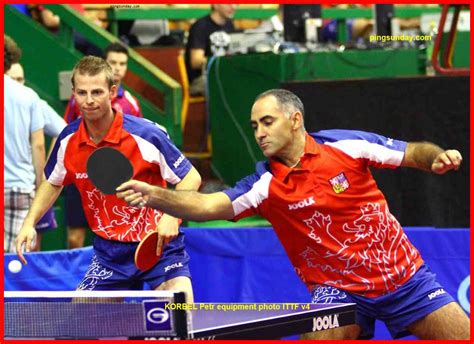 KORBEL Petr equipment - PingSunday