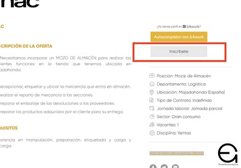 C Mo Enviar El Curr Culum A Fnac Env A El Curriculum Y Trabaja Con