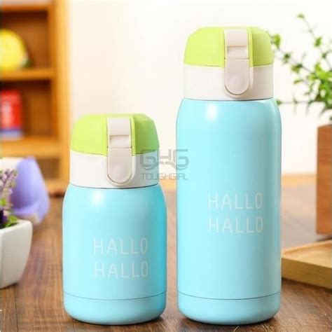 Gourde Bidon Blue Ml Ml Mini Thermos Tasse Color En Acier