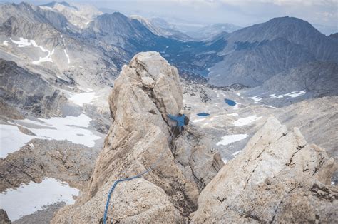 Climbing The Ne Ridge Of Bear Creek Spire In California Rock Climbing