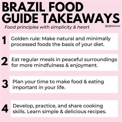 Brazil Food Guide Takeaways Dj Blatner