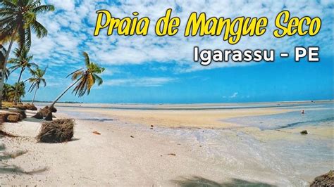 Praia De Mangue Seco Igarassu PE Praias Nordeste Praia Melhores