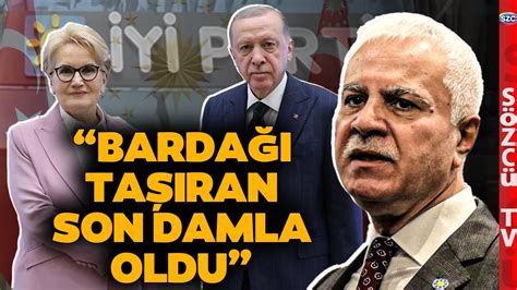 Koray Aydın İYİ Parti den İstifa Etti Akşener e Gönderme Bardağı