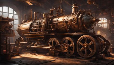 Creating Steampunk Vehicles And Transportation Steam Punk Engine