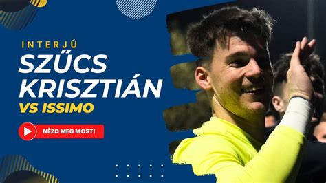 SZŰCS KRISZTIÁN meccs utáni interview Issimo SE Csepel TC BLSZ1