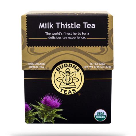 Buddha Teas Milk Thistle Tea 18 Bag Save Big At Vitanet® Llc