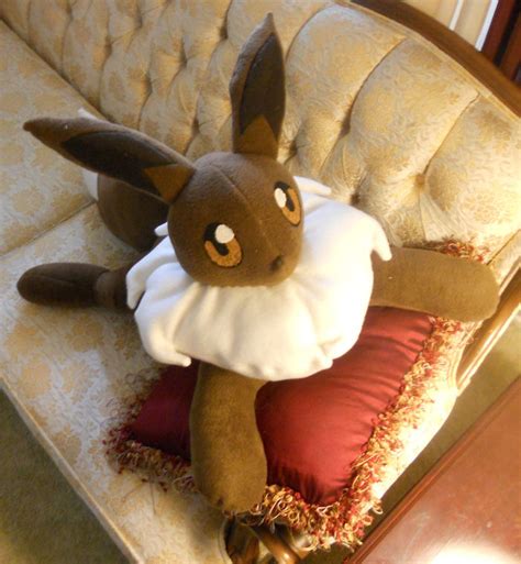 Large Eevee Plush by PakajunaTufty on DeviantArt