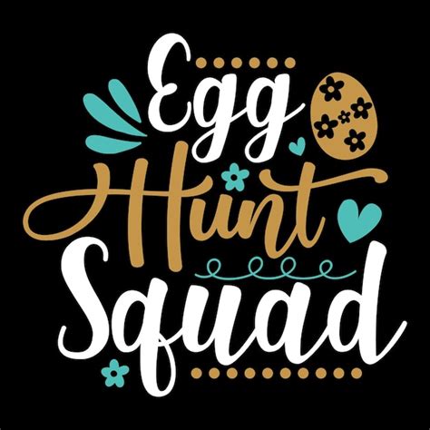 Premium Vector Egg Hunt Squad Easter Svg Cut File Easter Tshirt