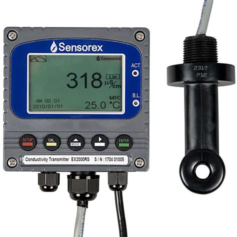 Toroidal Conductivity Monitoring And Control System Sensorex