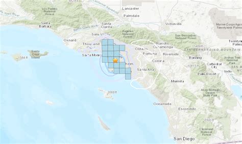 Magnitude 35 Earthquake In Willowbrook Area Shakes Socal Nbc Los Angeles