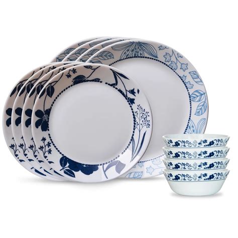 Milkglass Rutherford Piece Dinnerware Set Service For Corelle