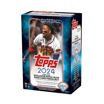 Topps Mlb Series Baseball Trading Card Value Box Target