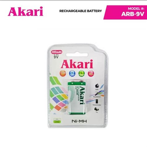 Akari Rechargeable Battery Arb V Lazada Ph