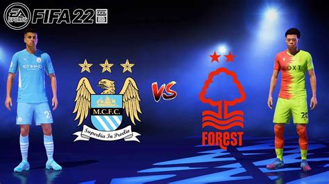 Fifa Manchester City Vs Nott M Forest Youtube