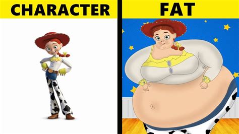 Toy Story Characters Fat Version Funny Video Youtube