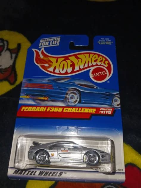 HOT WHEELS 1999 Mattel Wheels Ferrari F355 Challenge Collector 1115 Neuf Scellé EUR 9 25