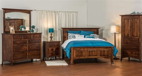 Carlisle Bed Amish Solid Wood Beds Kvadro Furniture