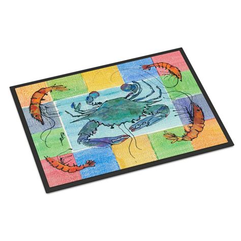 Caroline S Treasures 8040 JMAT Crab Indoor Or Outdoor Doormat 24 X