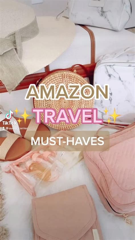 My Amazon Travel Must Haves Avery Carrier Fashion Lifestyle