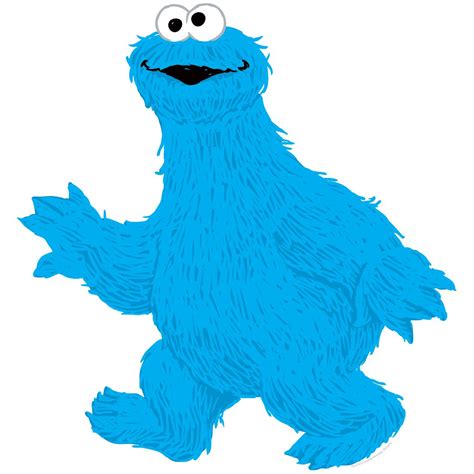 Sesame Street Cookie Monster Clipart