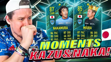 OMG KING Kazu Is Back MOMENTS Duo Miura Nakamura Review FIFA 22